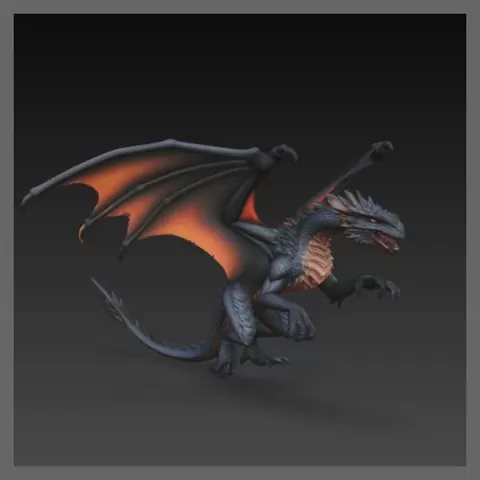 Fantasy - Black Dragon