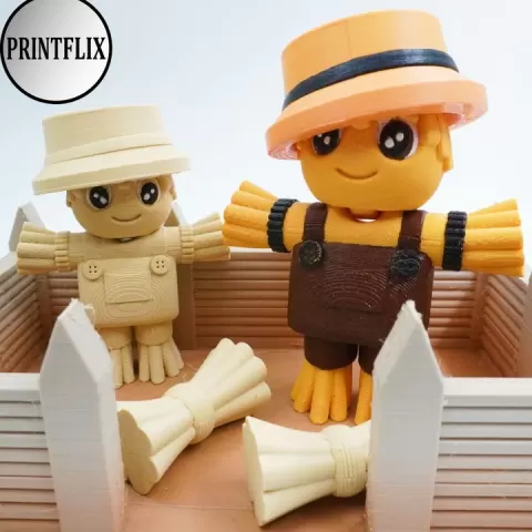 FLEXI TINY SCARECROW by Printflix