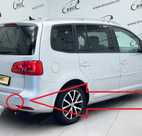 Aftermarket VW Touran 2010-2015 Rear bumper row hook cap/cover 1T0807441C