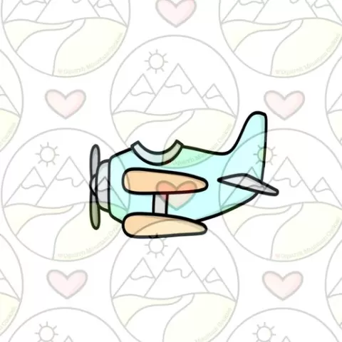 Airplane Cookie Cutter