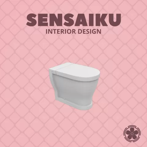 Miniature Replica 1:12 Ceramica Cielo 331. Toilet Ceramic Cielo for Miniature Dollhouse - 3D Print Instant Download - Miniature Furniture Designer Series