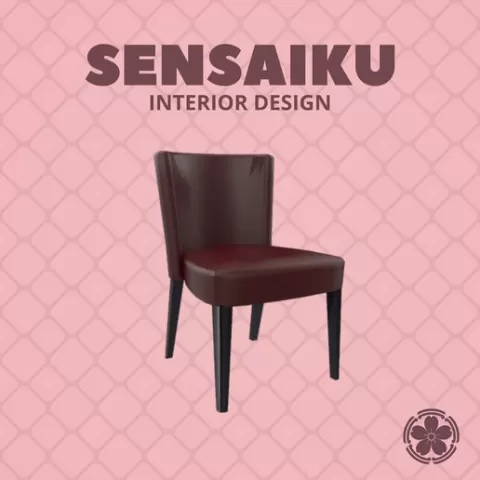 Miniature Replica 1:12 Fama Sofás 314. Fama Torico Chair for Miniature Dollhouse - 3D Print Instant Download - Miniature Furniture Designer Series