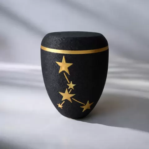 🦀 Stellaris Cancer Edition - Designer urn with zodiac sign Cancer for humans & animals