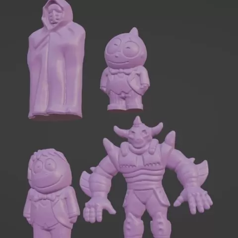 Kinkeshi 4-pack #39