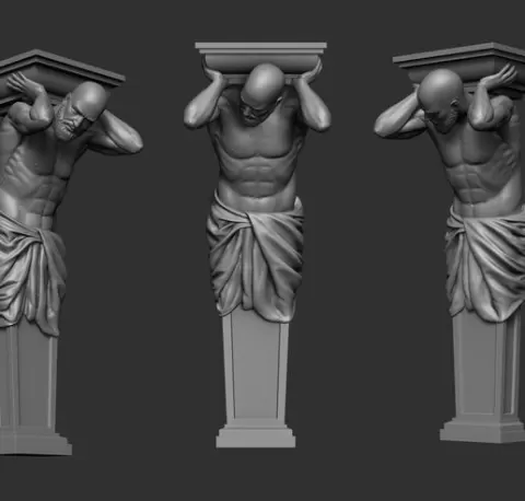 Atlas Statue 2