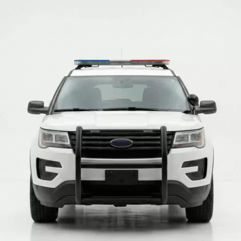 Modern Police Interceptor SUV