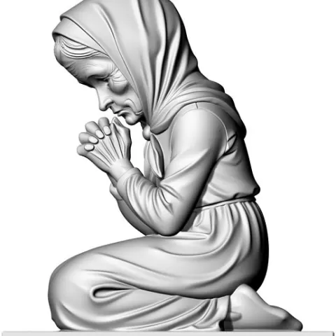 Sculpture Old Women - Sculpture Old Woman - Escultura de Mujer Mayor - تمثال امرأة مسنة