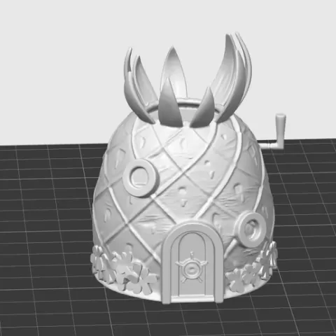 SpongeBob Pineapple Fish Tank Accessory – 3D Print Design