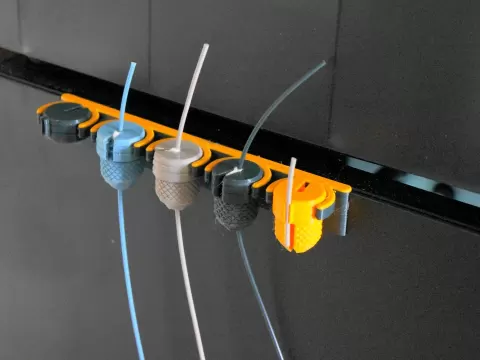 Filament cleaner wiper filter