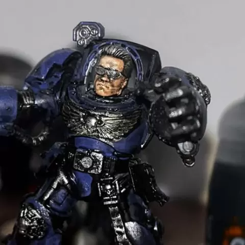 Arnold Schwarzenegger Marine Terminator Assault Squad