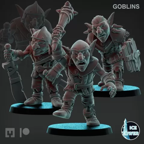 Goblins by Ice Tower