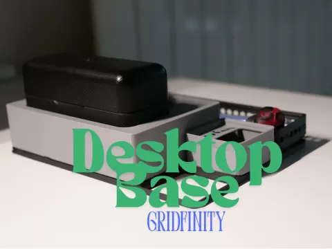 Desktop Gridfinity base