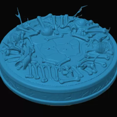 Bone Yard Miniature Base