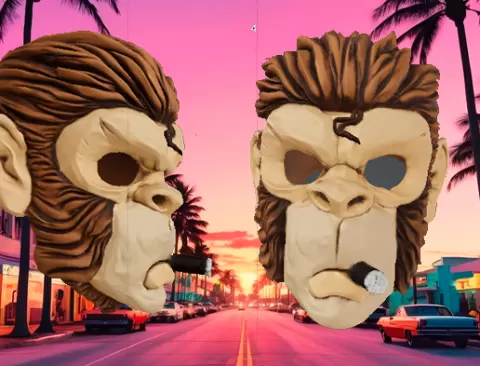 Monkey Mask