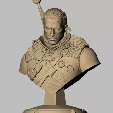 The Witcher Bust