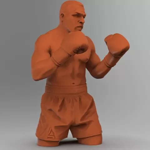 Heavyweight IRON MIKE TYSON -3D Model
