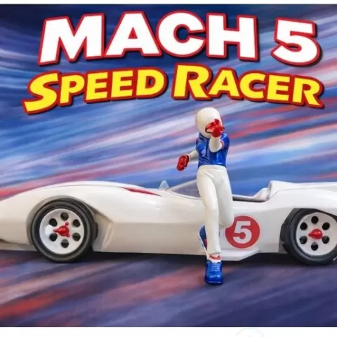 🔥 MACH 5 – Speed Racer Inspired 3D Printable Model 🔥