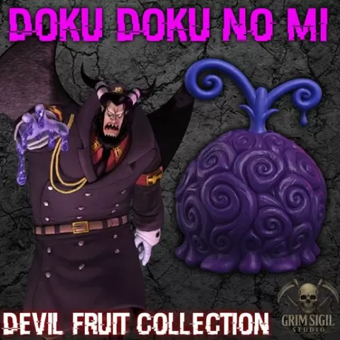 Doku Doku no Mi – Devil Fruit 3D Model (STL + 3MF)