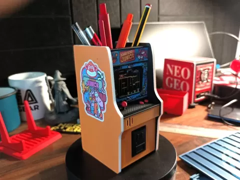 Donkey Kong Jr Themed Desk Pen Holder