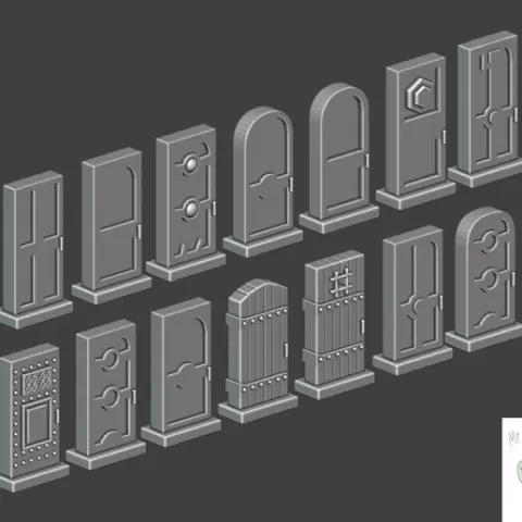 D&D Fantasy Open Doors Pack