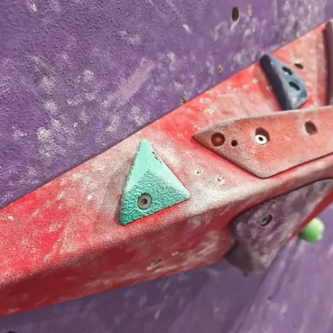 Bouldering climbing holds