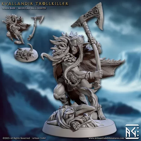 Kvallandir Trollkiller (Frost Alfar of Skutagaard) by Artisan Guild