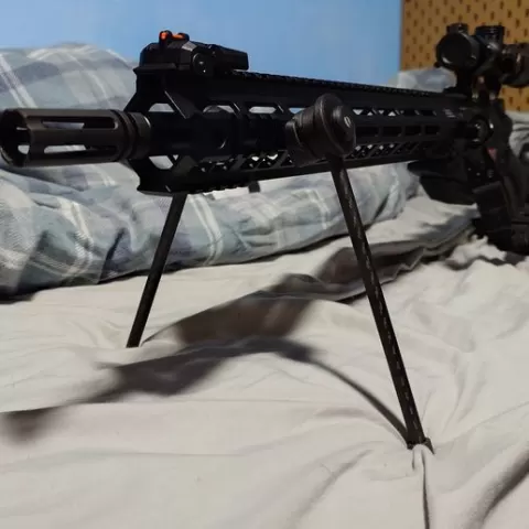 Airsoft M Lok split Bipod