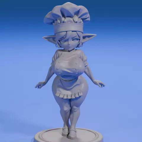 Curvy Goblin Shortstack Chef - Little Kitchen Legend