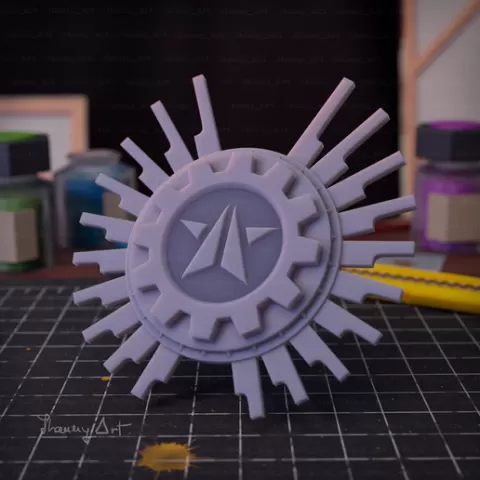 Automaton Cyborg logo Helldivers 2