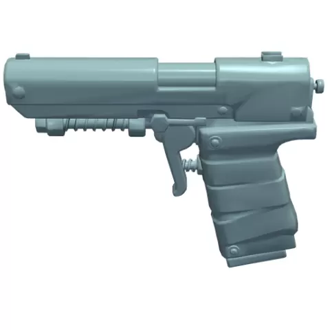 rust-semi-automatic-pistol-3d-model