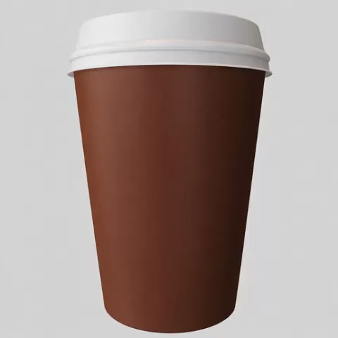 Disposable Coffee Cup with Lid