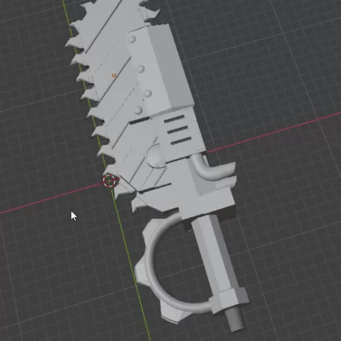 ORK CHOPPA-SAW – Brutal Sci-Fi Chainsword