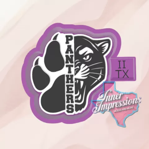 Panthers Split Freshie Mold