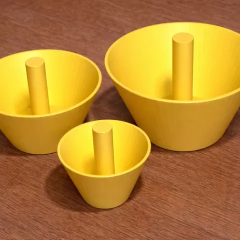 Ceramic rim cones - Conos bordes ceramicas