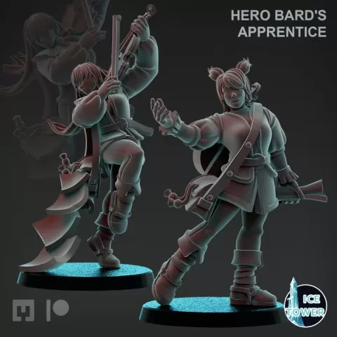 Hero - Bard's Apprentice by Ice Tower