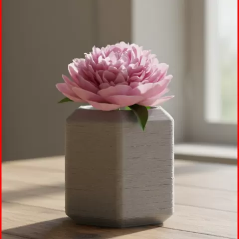 Decorative Flower Pot – 3D Printable Planter