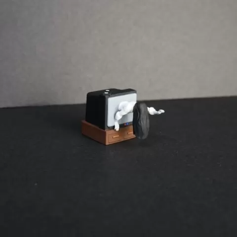 Samara the ring movie custom keycap
