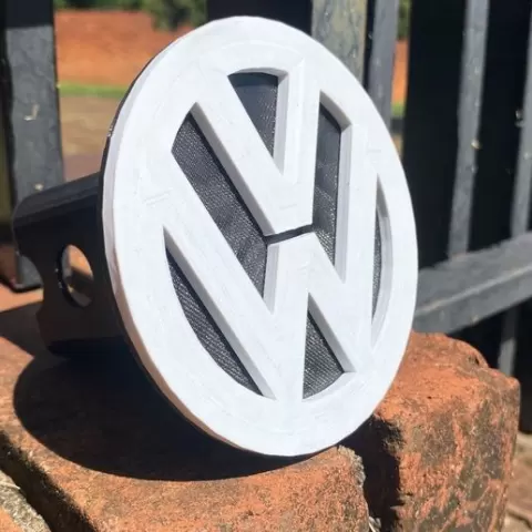 Hitch cover - Hitch cover - VW logo VW volkswagen 50x50 - AMAROK icone van
