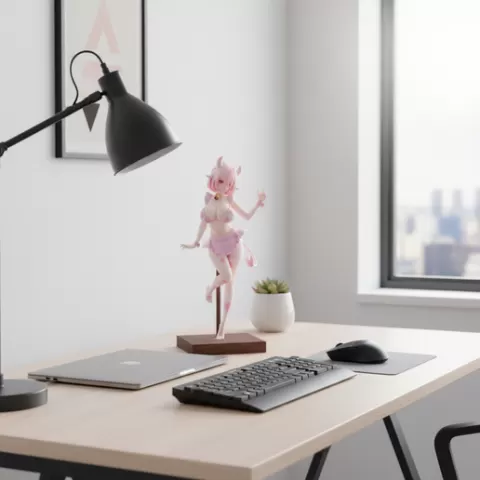 HOT HENTAI FIGURINE SEXY ANIME SOFT COW GIRL (NSFW)