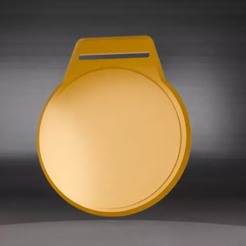 Blank Award Medal