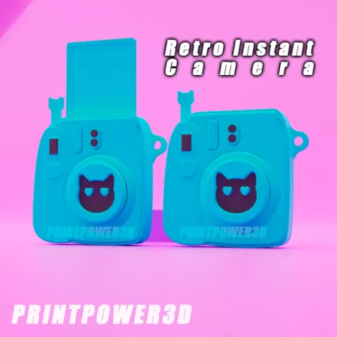 polaroid functional camera kitty
