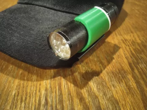Flashlight Mounting Clip