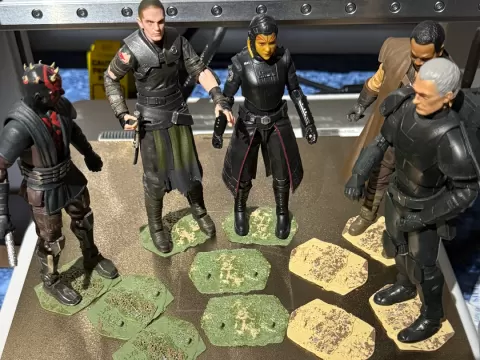 Figure Stand for Star Wars Black series Marvel Etc