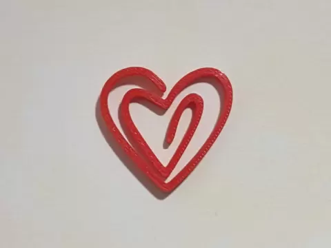 Heart bookmark