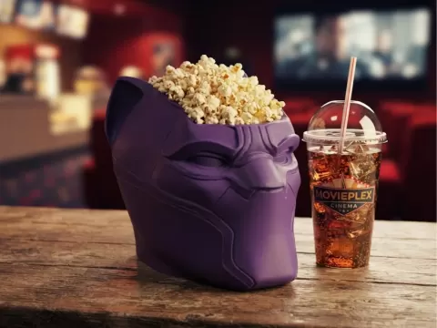 Black Panther Popcorn Bucket easy print