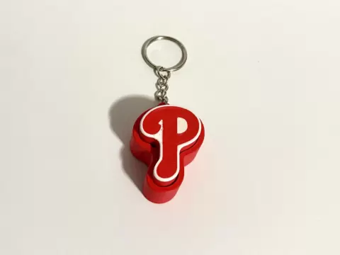 Philadelphia Phillies Fidget Clicker Keychain