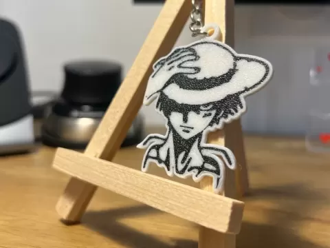 Luffy Keychain