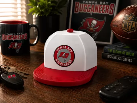 Flat Bill Cap Mini - Tampa Bay Buccaneers Edition