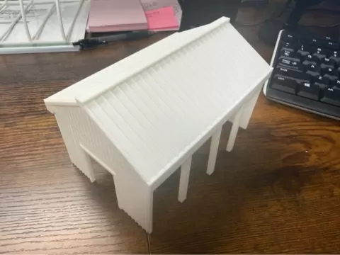 Open-Sided Barn / Livestock Shed