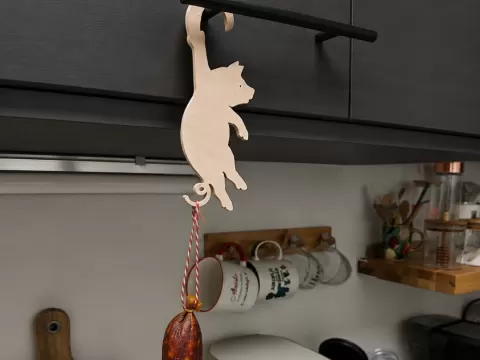 Cerdito colgador de embutidos